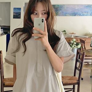핫핑 이프네 빅포켓 카라롱원피스