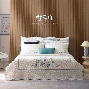 [단하루특가] 박술녀 부드러운 순면 여름광목 워싱 침구세트 퀸Q 화담클래식