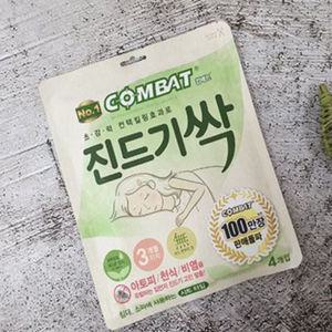 가정용 침실 진드기퇴치제 (시트타입) 4P 집진드기퇴치
