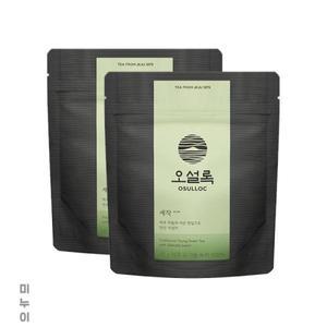오설록 녹차 세작 잎차 40g x 2개
