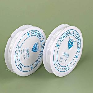 줄 부자재 1.0mm 공예 4M 비즈 우레탄 크리스탈텍
