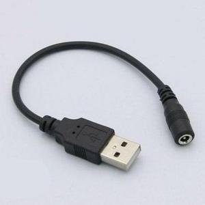 [XBFJ025M]coms USB 전원 젠더 USB M to DC 3 5 1 3 F