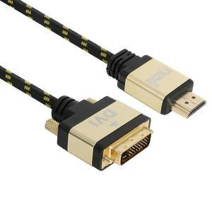 [XBGJ43NO]NEXI HDMI 2 0 TO DVI 파인골드 케이블 5M 4K