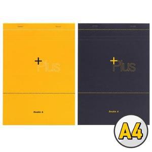 [XBFJ2L88]더블에이 플러스 노트패드 A4 공책 절취선 메모