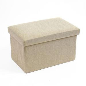 [RGL6QNO4]스툴스 패브릭 수납의자 접이식 풋스툴 40x25cm