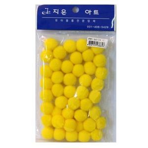 [RGM85006]모든순간 뿅뿅이일반노랑 폼폼이 만들기재료