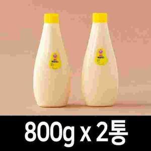[XBK530L0_47]오뚜기 마요네즈 골드 800g 2통 갈릭디핑소스