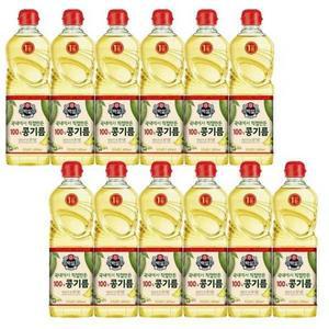 [XBK813MK_47]백설 콩기름 500ml x 12개 식용유 캠핑 도매가