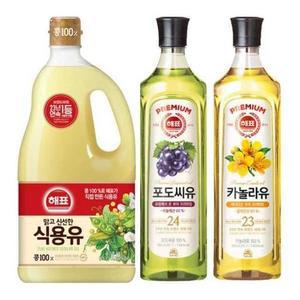 [XBK813L3_47]해표 식용유 모음 식용유1 5 카놀라유900ml