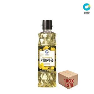 [XBI316L8_47]청정원 카놀라유900ml X 12개 식용유 드레싱