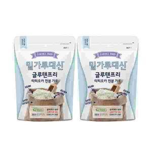 [XBK5315L_47]밀가루대신 타피오카 전분가루 500g x 2 도매가