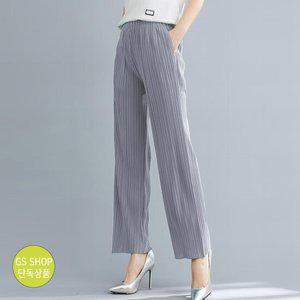 [GS단독-라플로아] 플리츠레이와이드베이직팬츠