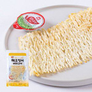 [기타]해오징어버터구이 35g 10입 (무) 정화 조미건어포 대용량 과자 간식
