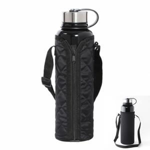 템팜 대용량 진공 보온병 보냉병(1.5L) (블랙) (파우치포함)