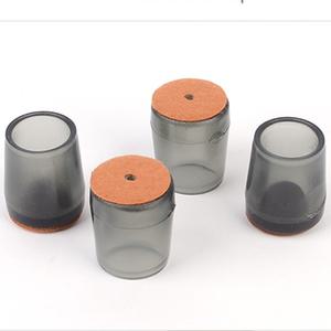 소음방지 반투명원형의자발커버 펠트의자다리캡 바닥보호 식탁 18mm