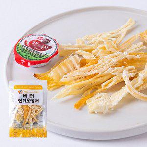 [기타]버터진미오징어 35g 10입 (무) 정화 오징어 대용량 과자 간식 엠티 행