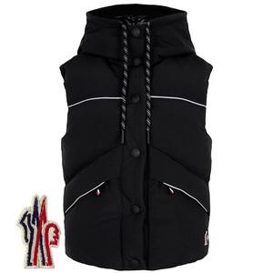 24FW 블랙 아롤라 그레노블 후드 구스 다운 베스트 AROLLA 1A00006 595M6 999