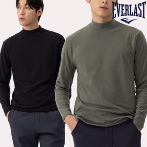 [굿스맨]남성 에버라스트 FW 양면기모 폴라넥 긴팔티 5컬러