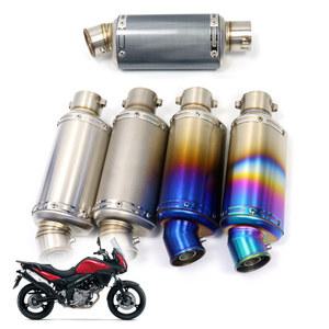 오토바이 일반 삼각형 배기 시스템 소음기 Db-killer For Atv Nmax Pcx 125 Cb650r Msx125 Tmax 500 Crf 230 Pcx125 Tools