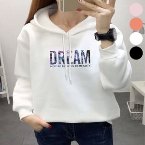 여자 겨울 포근 기모 후드티 캐주얼 후디 루즈핏