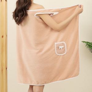 여성 원피스타월 샤워가운 대형 타올 부드러운 원단