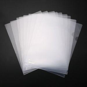 A4 투명 L자 클리어 파일 화일 홀더 12매 DD-1