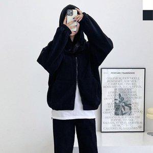 [기타]여자 베어곰 코듀로이 기모후드집업 (WFGLGRK)