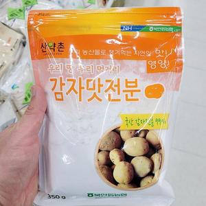 산약촌 우리 땅 우리 먹거리 감자맛 전분 350g dP0037_1349