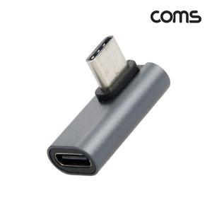 [JHMM2S2V_51BH]USB 3.1 꺾임 젠더 C타입 연장 MF 꺽임