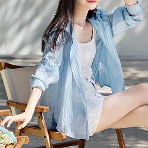 F007277_(자외선차단) 냉감 여름후드 레이어드남방 셔츠블라우스 바람막이 자외선차단 여름셔츠 후드셔츠