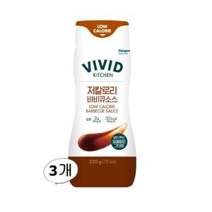 동원 비비드키친 저칼로리 바비큐소스 320g 3개
