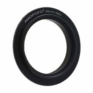 소니 호환 E 시리즈 카메라용 49MM 렌즈 매크로 리버스 어댑터 링, NEX 3, 5, 5N, 7N, C3, F3, 캠코더 VG10, VG20, FS 100, 700에 맞습니다