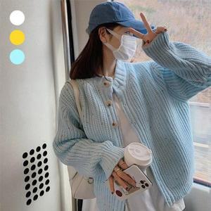 봄자켓 봄점퍼 봄코트 봄아우터 여성니트가디건 (3ezjT)