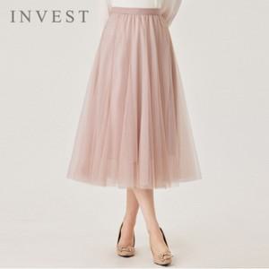 [인베스트] 볼륨라인샤롱스커트_IN5S1SK8011