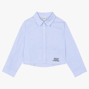 유솔 sh06 포켓크롭셔츠(블루)  ULYC23851