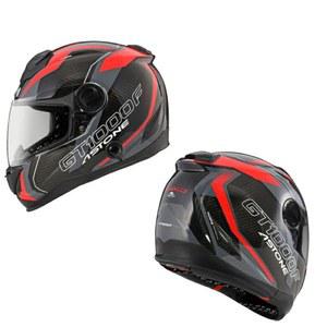 [ASTONE] 아스톤 카본 풀페이스 헬멧 GT 1000F AC11 CARBON /RED 블랙 /레드 오토바이 헬멧 오토바이 헬멧 경량 PSCSG 배기량 대응