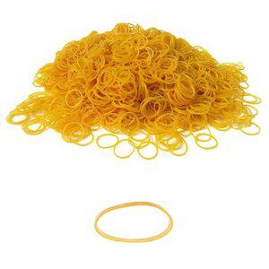 미니 노란고무줄 30x1.3mm 노랑고무줄 300g벌크 작은 (WFH12DL)