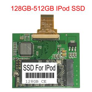아이팟 비디오 교체용 SSD HDD 클래식 MK1634GAL MK1231GAL MK8022GAA MK8010GAH MK3008GAL HS081HA HD 128