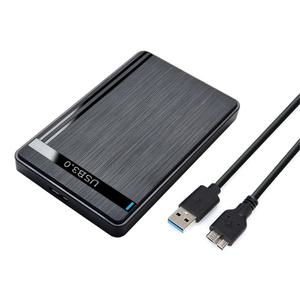 노트북 PC용 SSD 케이스-하드디스크 어댑터 인클로저 박스 2.5 인치 Sata -Serial 외장 모바일 HDD