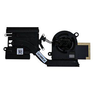 Dell Latitude 7390 용 방열판 포함 CPU 냉각 선풍기 2 in 1 E7390 P29S002 EG50040S1-CC30-S9A PN 034T0C