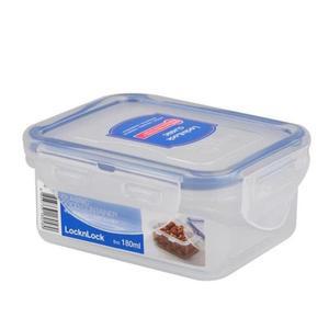 [ME67OQ40_52C5]밀폐용기 반찬통 직사각 180ml HPL805