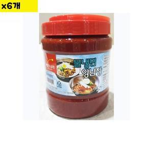 [JHOMP735_52EC]마트양념소스 물냉면 실속 합천 2kg x6개