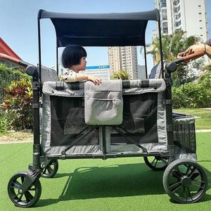 접이식 유모차 2 또는 4 좌석 트롤리 카트 저렴한 휴대용 접이식 유모차