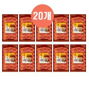 CJ 백설 숯불갈비 후랑크 120g x 20개