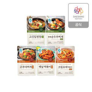 [청정원][본사직영]청정원 간편 양념 10개 골라담기(떡볶이양념/부대.된장.순두부찌개양념)(실온보관)