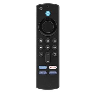 아마존 알렉사 파이어 TV 컨트롤러용 교체 음성 리모컨, 프라임 비디오, NETFLIX Disnept Music AF-V5 사용