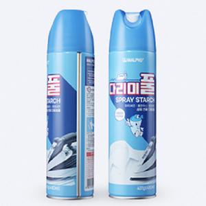 말표 스프레이 다리미 풀 480ml 와이셔츠 블라우스 린넨 셔츠 고급 의류 면 마