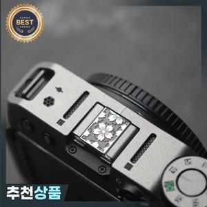 사쿠라 소프트 릴리스 단추 셔터 카메라  슈 커버 보호대 캡 소니 A7C2 후지필름 X100VI 캐논 Z9 용