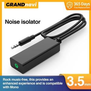 고음질3.5mm 스피커 라인 Aux  잡음 필터 접지  차단기 자동차 스테레오 시스템 홈 제거