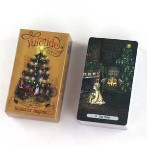 타로 카드 Yuletide 게임 오라클 초보자 오컬트 파티 78 점술